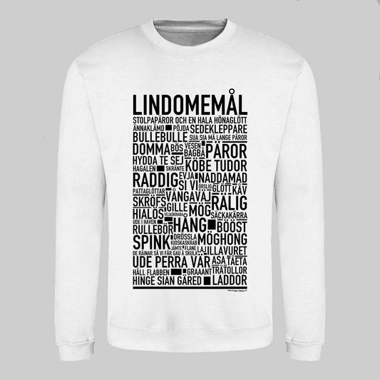 Lindomemål Dialekt Text Sweatshirt