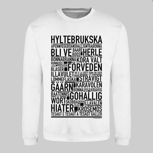Hyltebrukska Dialekt Text Sweatshirt