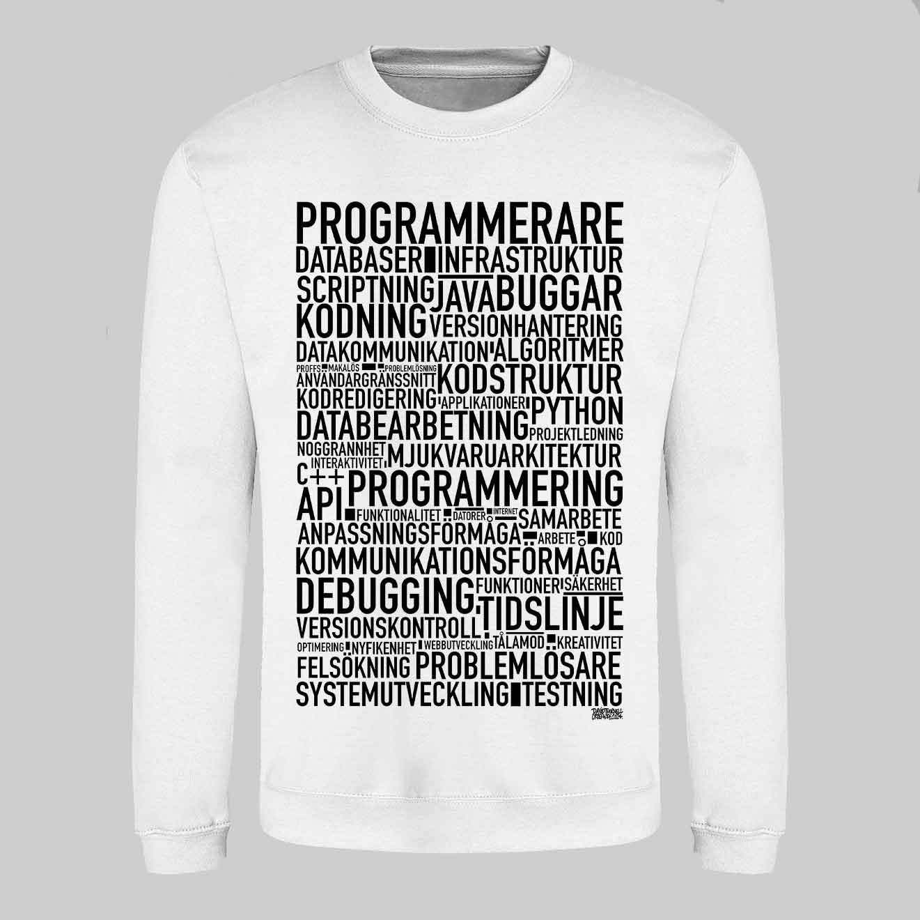 Programmerare Text Sweatshirt