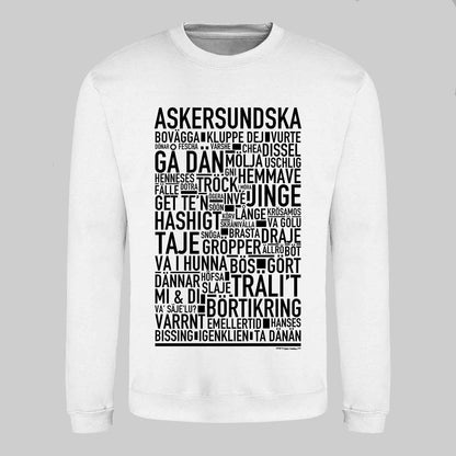 Askersundska Dialekt Text Sweatshirt