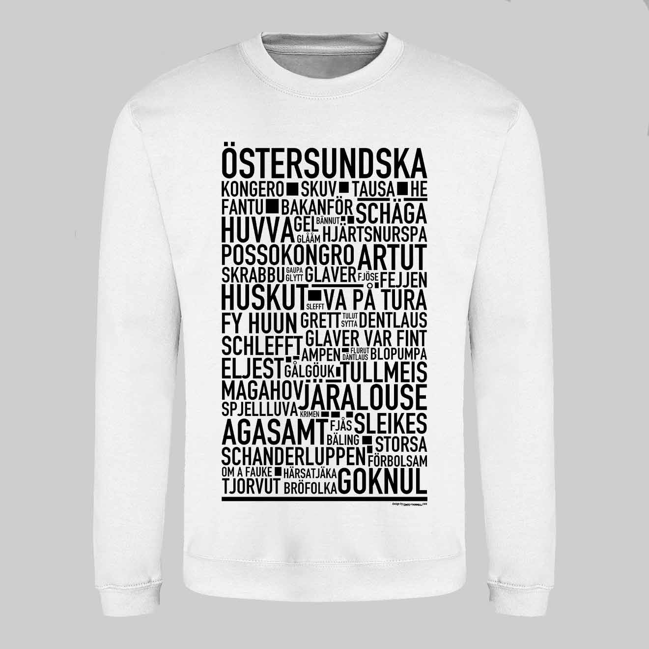 Östersundska Dialekt Text Sweatshirt