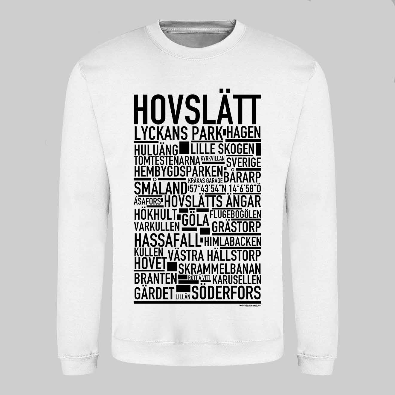 Hovslätt Text Sweatshirt