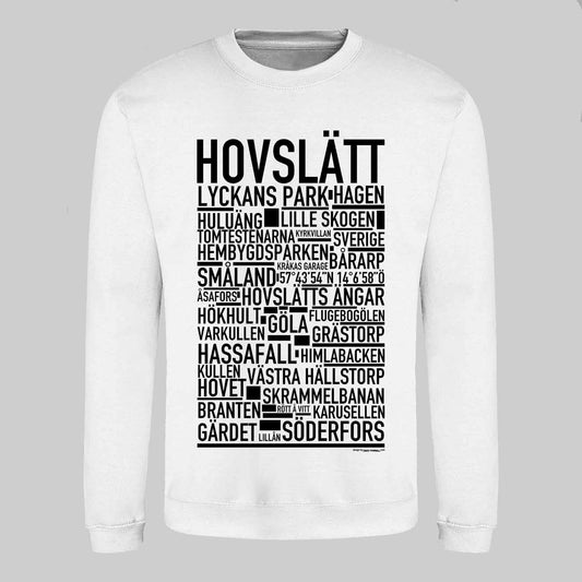 Hovslätt Text Sweatshirt