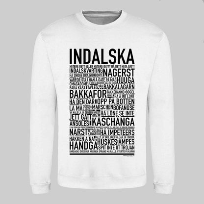 Indalska Dialekt Text Sweatshirt