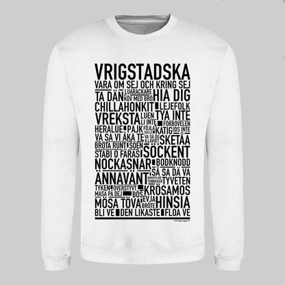 Vrigstadska Dialekt Text Sweatshirt