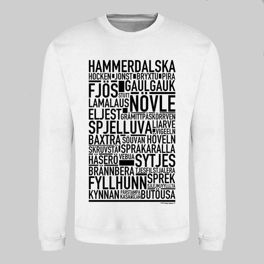 Hammerdalska Dialekt Text Sweatshirt