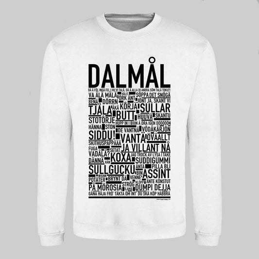 Dalmål Dialekt Text Sweatshirt