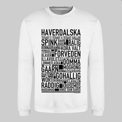 Haverdalska Dialekt Text Sweatshirt