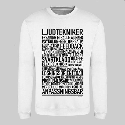 Ljudtekniker Text Sweatshirt