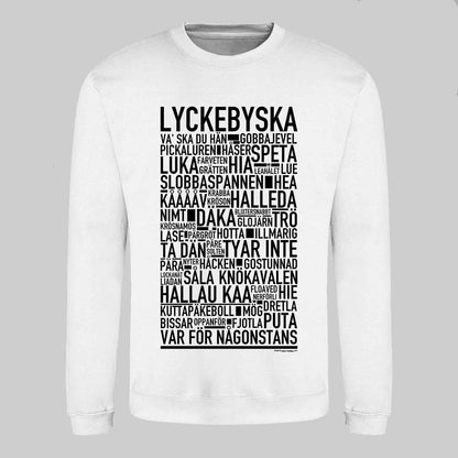 Lyckebyska Dialekt Text Sweatshirt