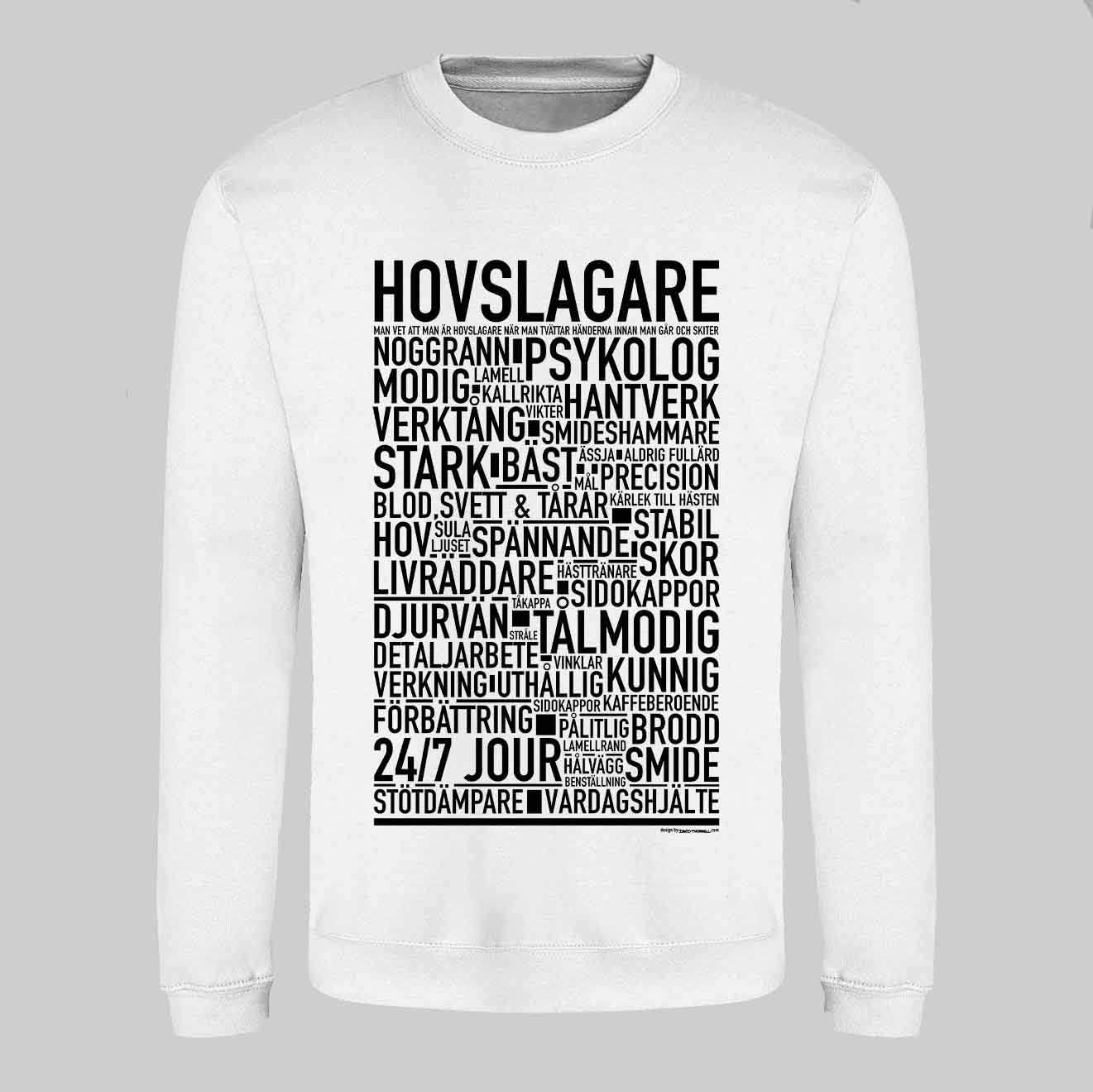 Hovslagare Text Sweatshirt
