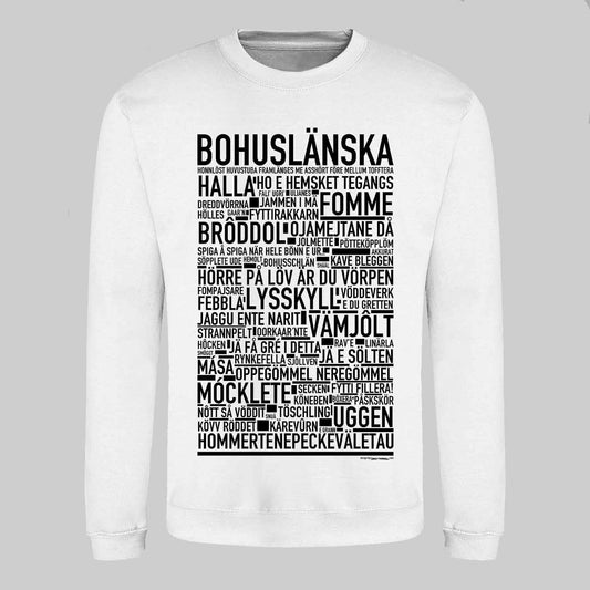 Bohuslänska Dialekt Text Sweatshirt