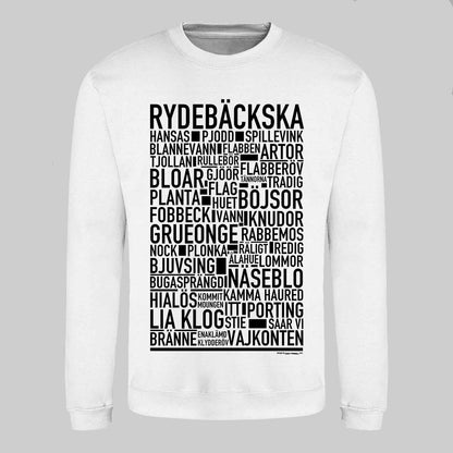 Rydebäckska Dialekt Text Sweatshirt