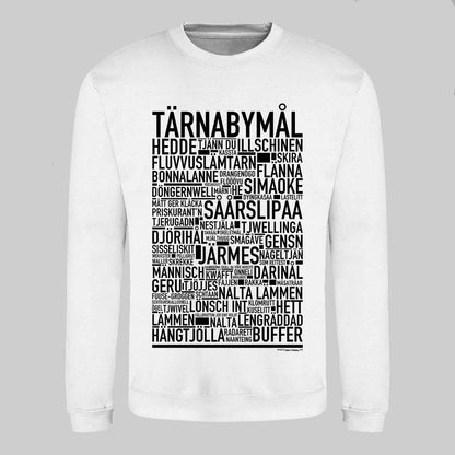 Tärnabymål Dialekt Text Sweatshirt