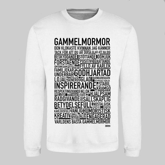 Gammelmormor 2024 Text Sweatshirt
