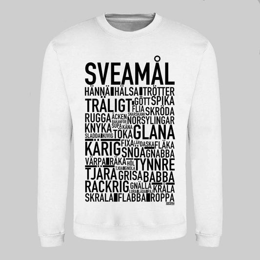Sveamål Dialekt Text Sweatshirt