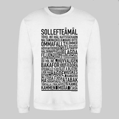 Solleftemål Dialekt Text Sweatshirt