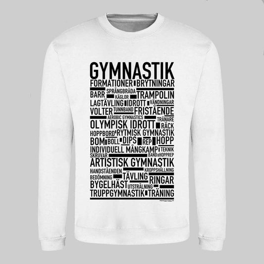 Gymnastik Text Sweatshirt