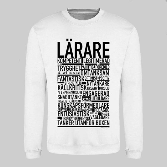 Lärare Text Sweatshirt
