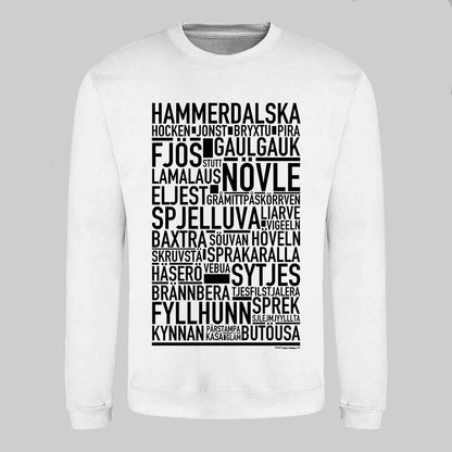 Hammerdalska Dialekt Text Sweatshirt