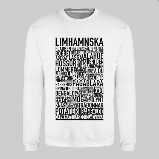 Limhamnska Dialekt Text Sweatshirt