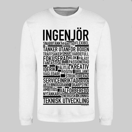 Ingenjör Text Sweatshirt
