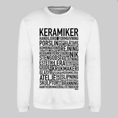 Keramiker Text Sweatshirt