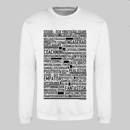 Studie- och Yrkesvägledare Text Sweatshirt