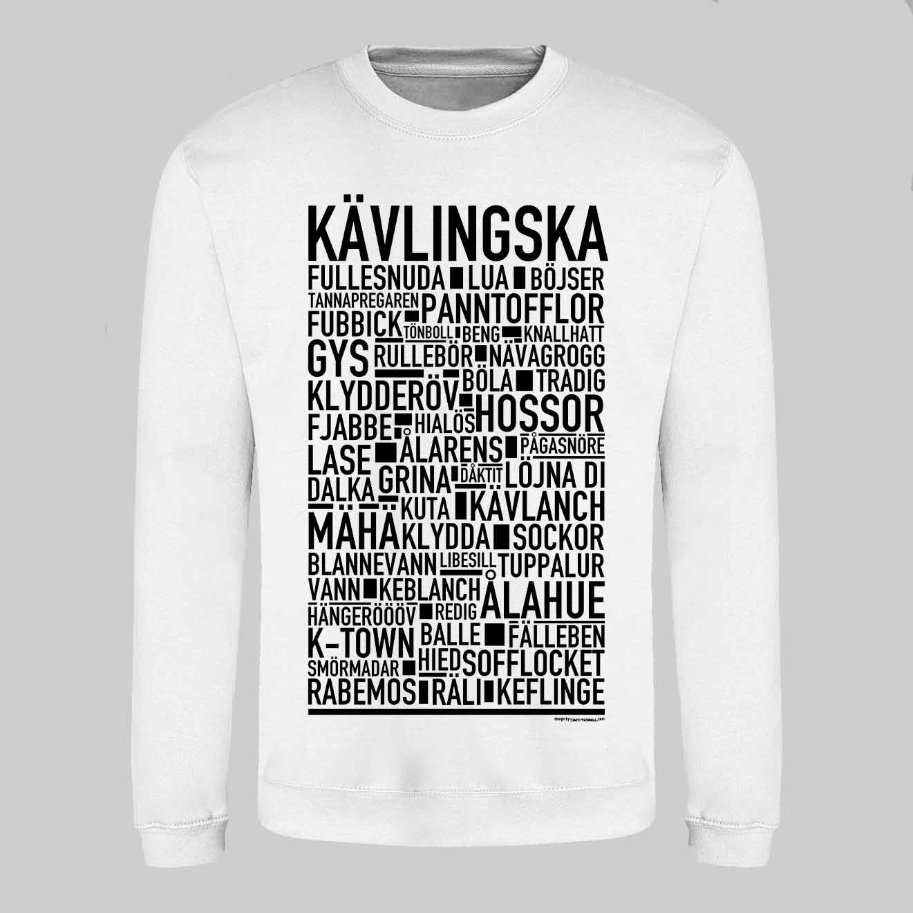 Kävlingska Dialekt Text Sweatshirt