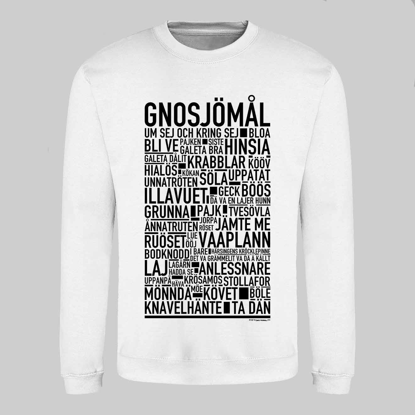 Gnosjömål Dialekt Text Sweatshirt