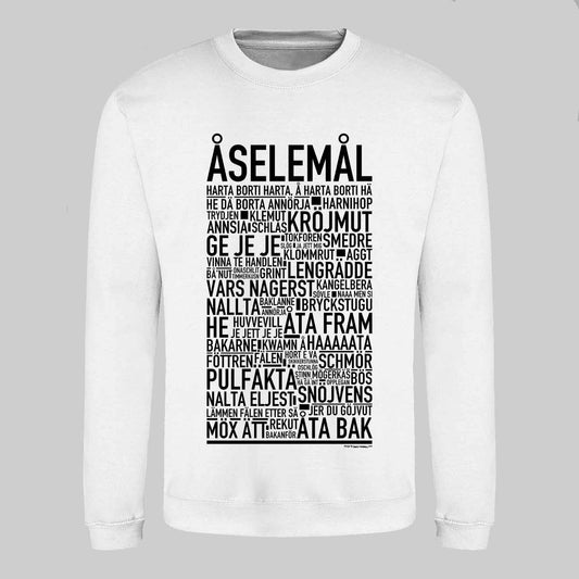 Åselemål Dialekt Text Sweatshirt