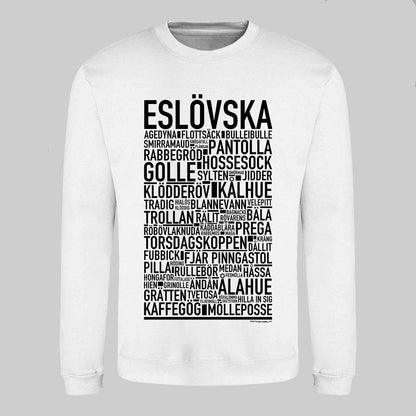 Eslövska Dialekt Text Sweatshirt