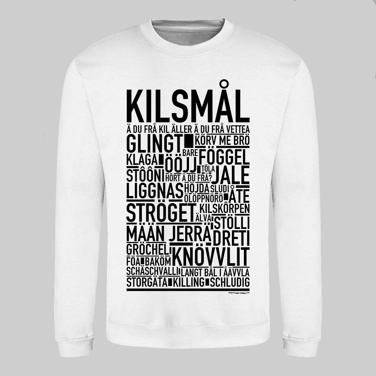 Kilsmål Dialekt Text Sweatshirt