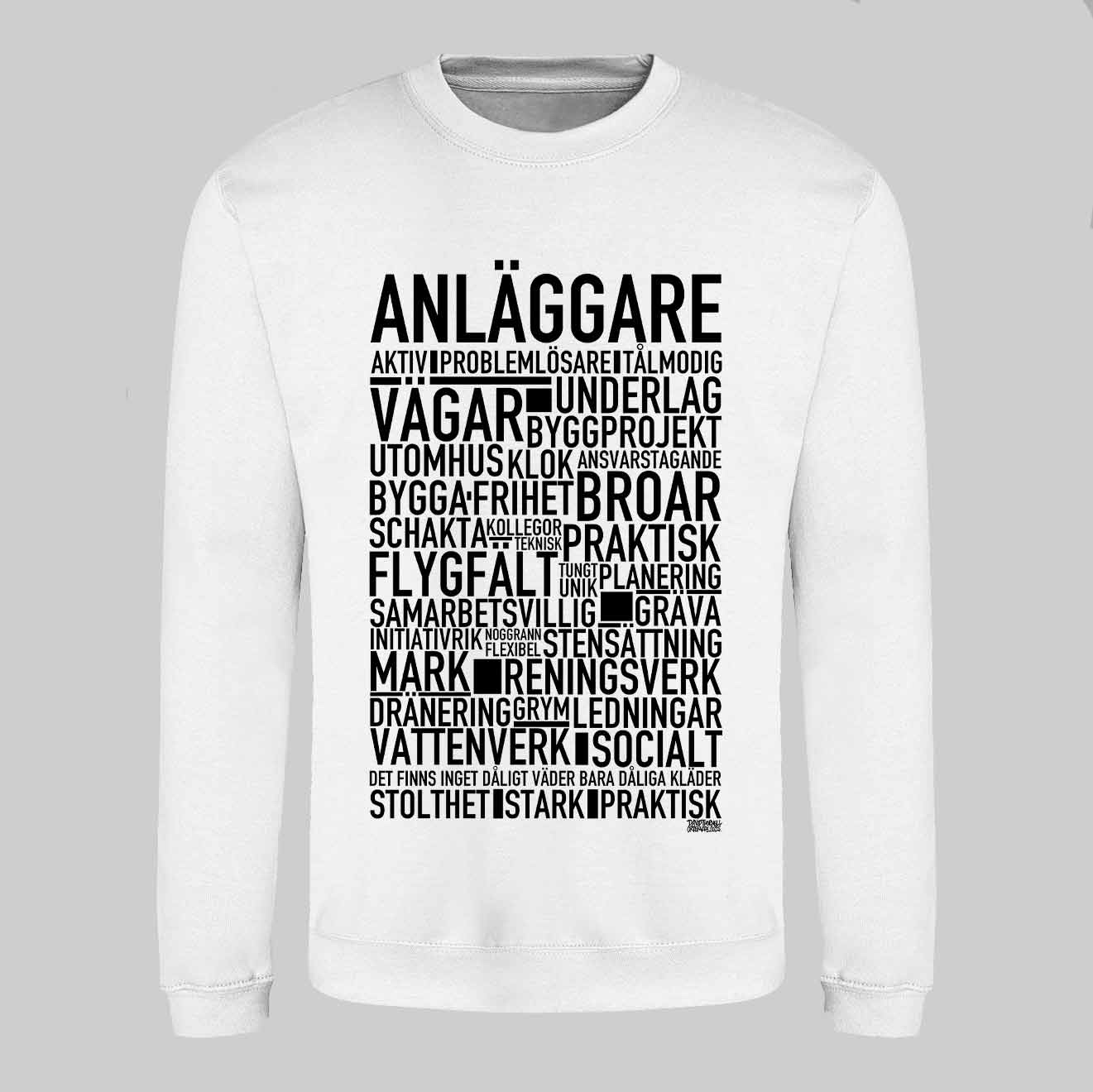 Anläggare Text Sweatshirt