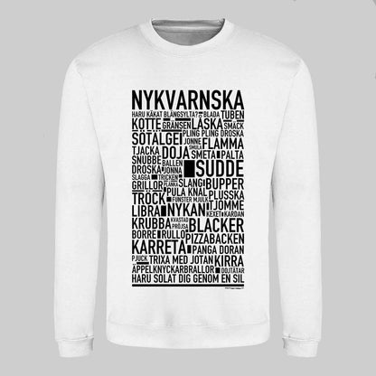 Nykvarnska Dialekt Text Sweatshirt