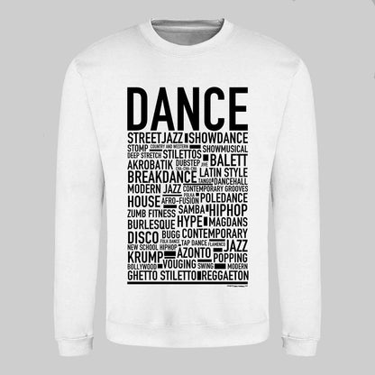 Dance Text Sweatshirt