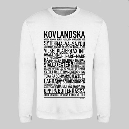 Kovlandska Dialekt Text Sweatshirt