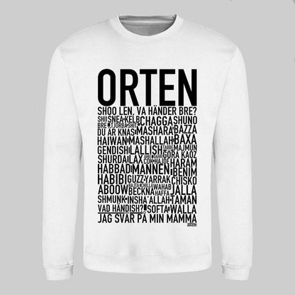 Orten Dialekt Text Sweatshirt