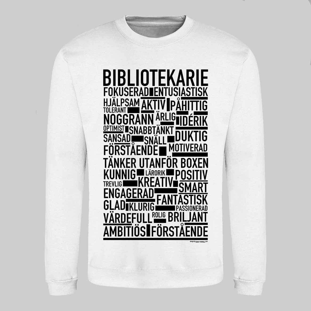 Bibliotikarie Text Sweatshirt