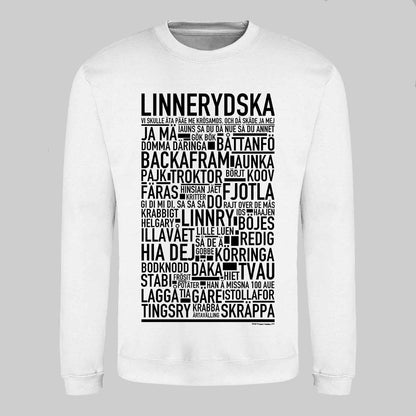 Linnerydska Dialekt Text Sweatshirt