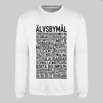Älvsbymål Dialekt Text Sweatshirt
