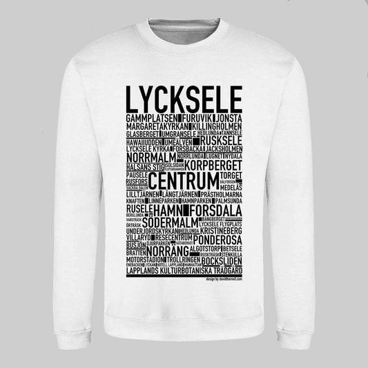Lycksele Text Sweatshirt