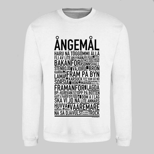 Ångemål Dialekt Text Sweatshirt