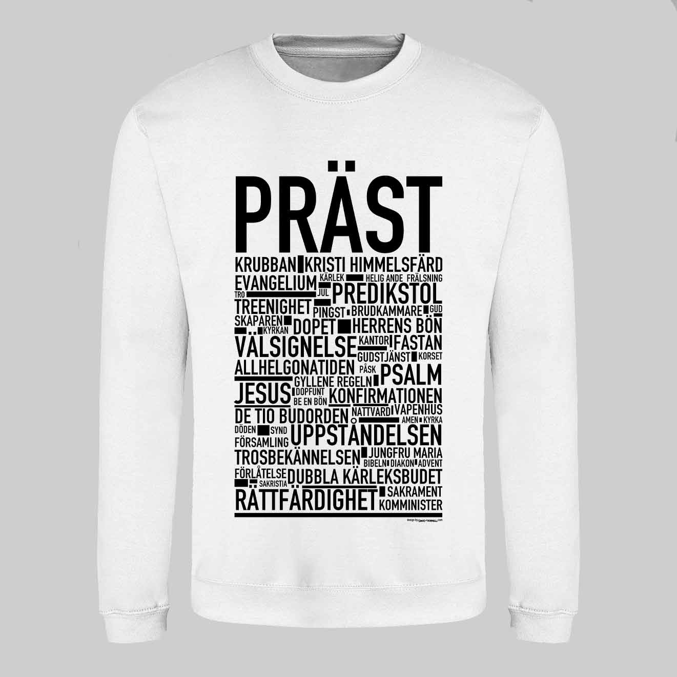 Präst Text Sweatshirt