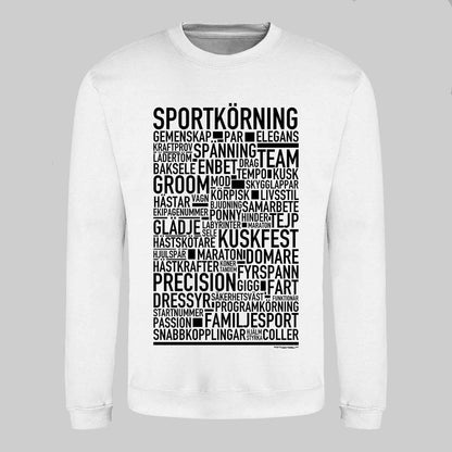 Sportkörning Text Sweatshirt