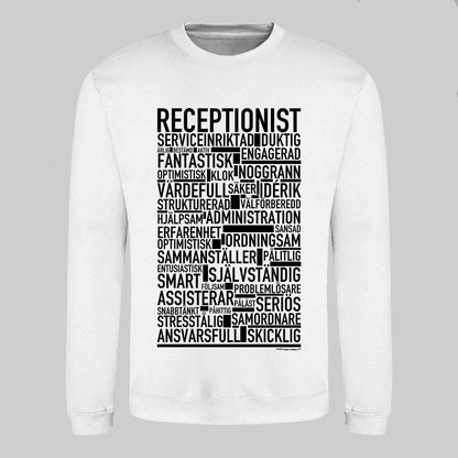 Receptionist Text Sweatshirt