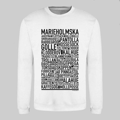 Marieholmska Dialekt Text Sweatshirt