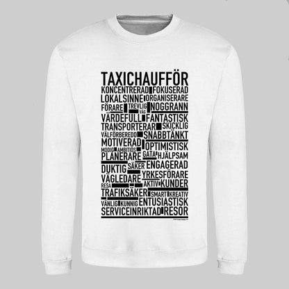 Taxichaufför Text Sweatshirt