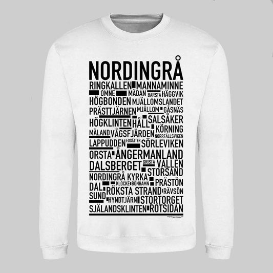 Nordingrå Text Sweatshirt