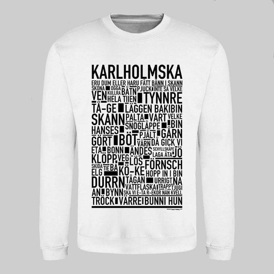 Karlholmska Dialekt Text Sweatshirt